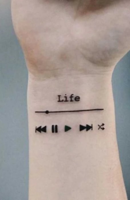 Music Lover Tattoo