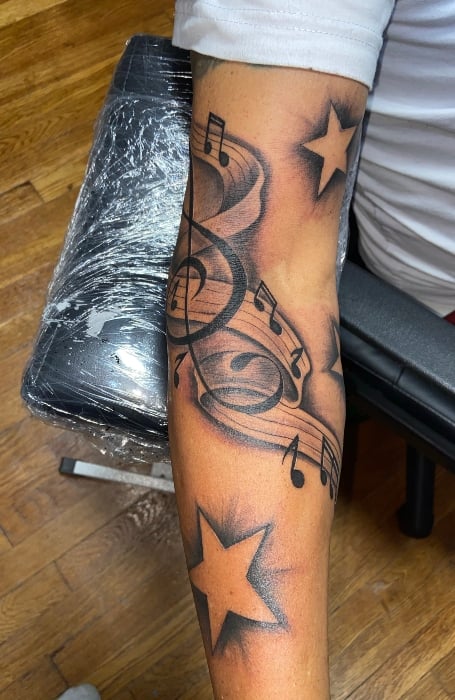 10 Best Heartbeat Music Tattoo IdeasCollected By Daily Hind News