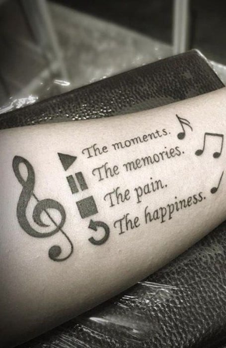 Music Quotes For Tattoos
