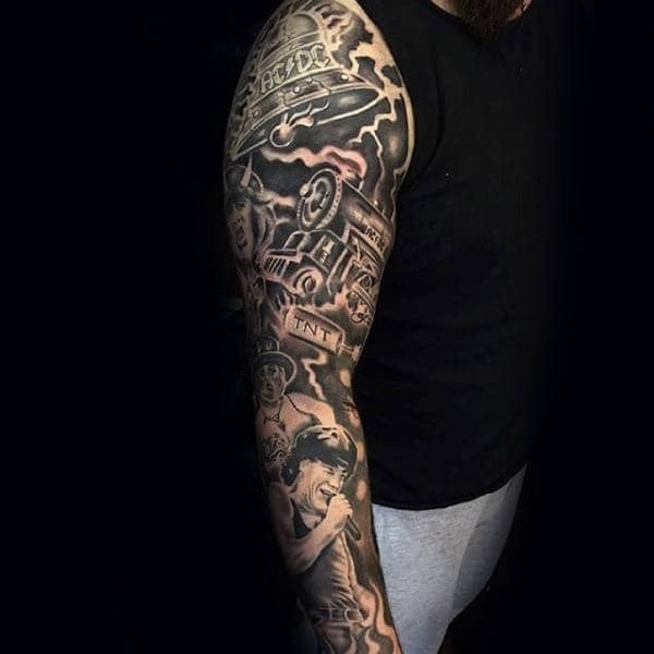 Music Sleeve Tattoo (1)