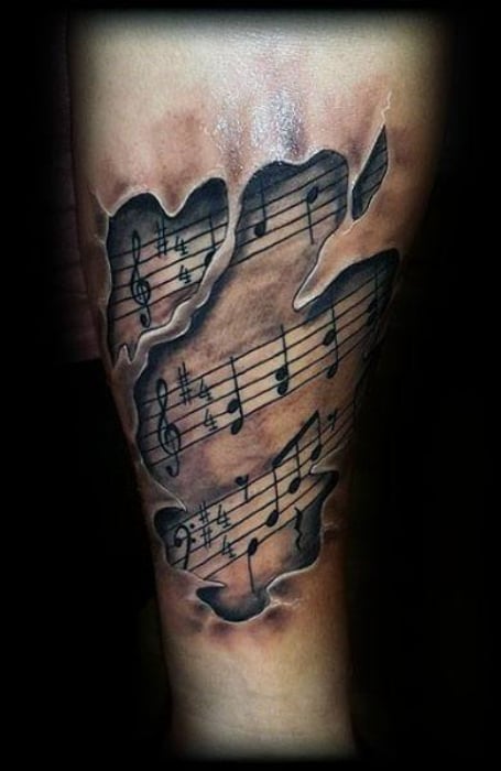 100 Coolest Music Tattoos for Men & Women - The Trend Spotter 100 Coolest Music Tattoos for Men & Women - The Trend Spotter