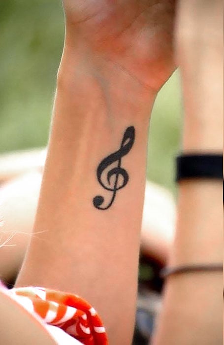 Top 97 about music note tattoo designs unmissable  indaotaonec