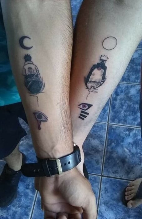 Naruto Sun And Moon Tattoo 