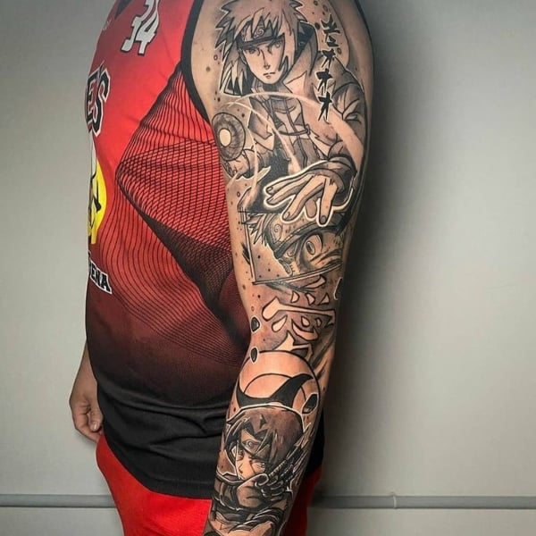 Naruto Tattoo Sleeve (1)