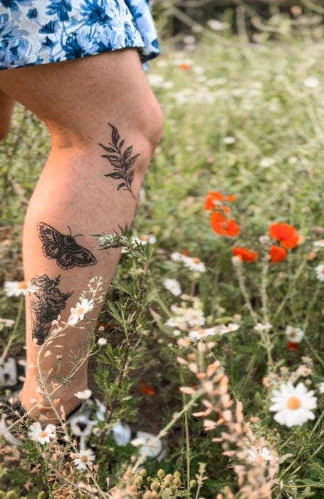 Plants Patchwork Tattoos 