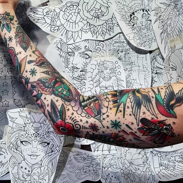 Pin on Patchwork Tattoo Plan