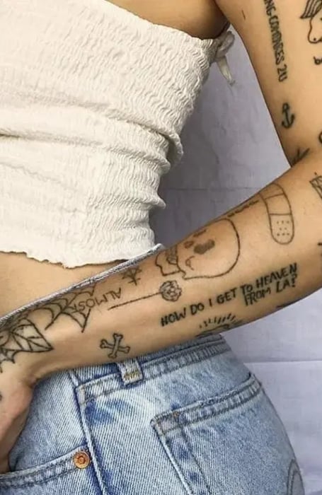 100 Cool Patchwork Tattoo Ideas 2023  The Trend Spotter