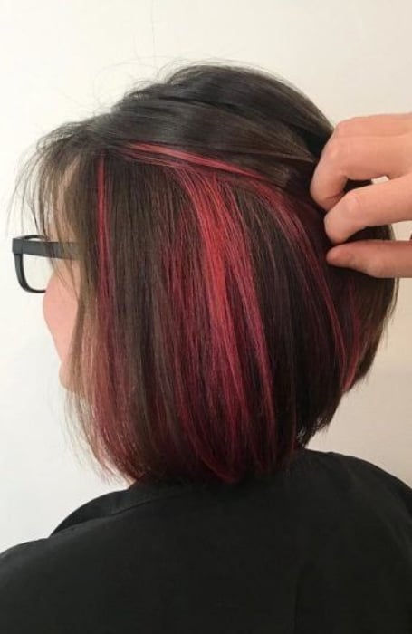40 Cool Peekaboo Hair Color & Highlight Ideas for 2023 40 Cool Peekaboo Hair Color & Highlight Ideas for 2023