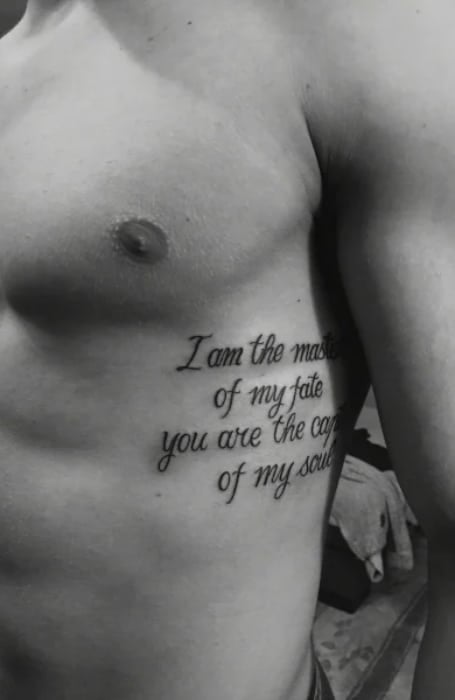 Quote Rib Tattoos (1)