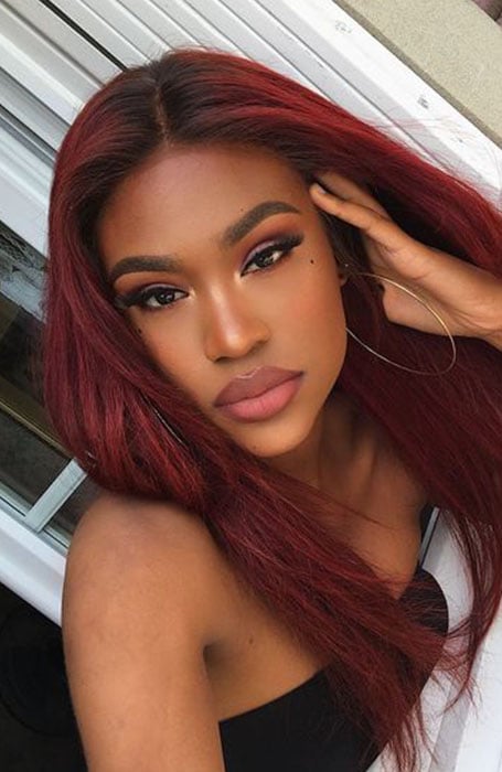 30 Sexy Dark Red Hair Ideas for 2023 - The Trend Spotter