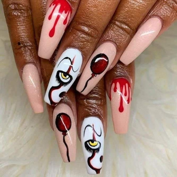Scary Halloween Nails