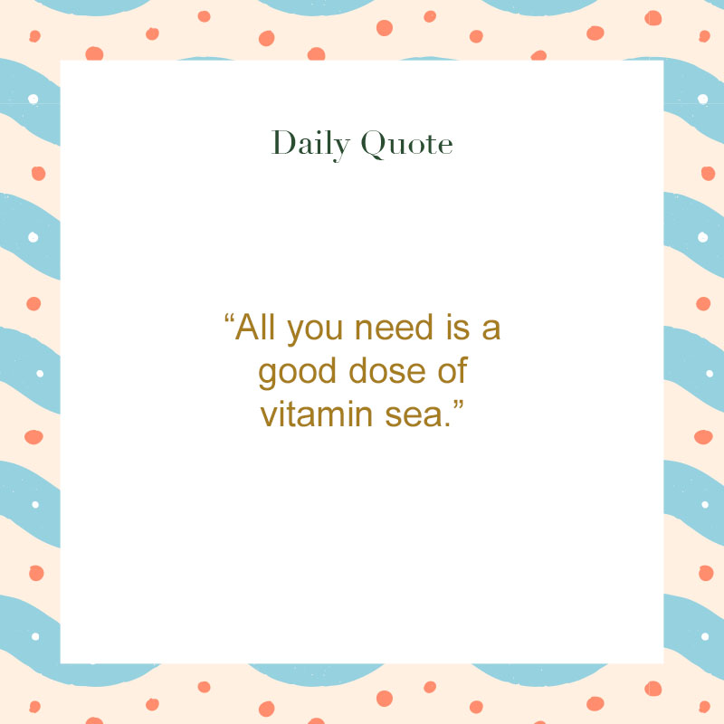 Short Beach Quotes