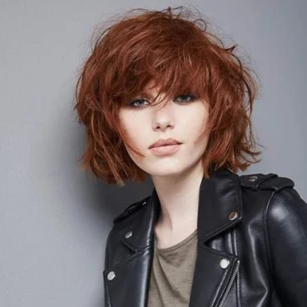Short Shaggy Hairstyles For Thick Hair