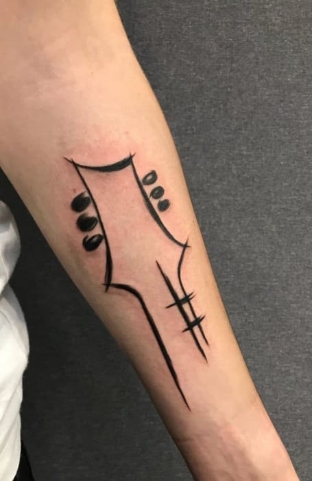 Simple Music Tattoos (1)