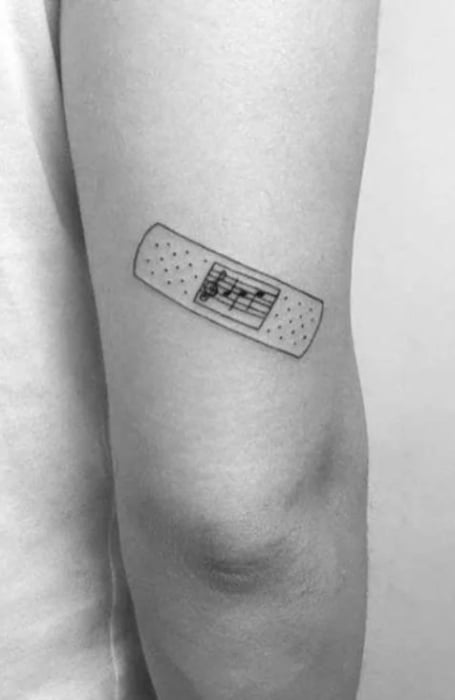 Simple Music Tattoos (2)