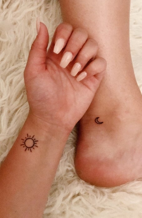 Update 73 matching moon tattoos super hot  thtantai2