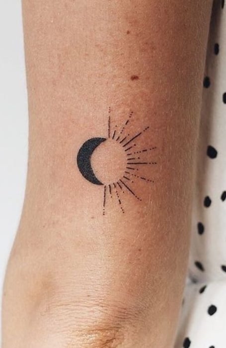 Top 35 Best Sun and Moon Tattoos  2021 Inspiration Guide