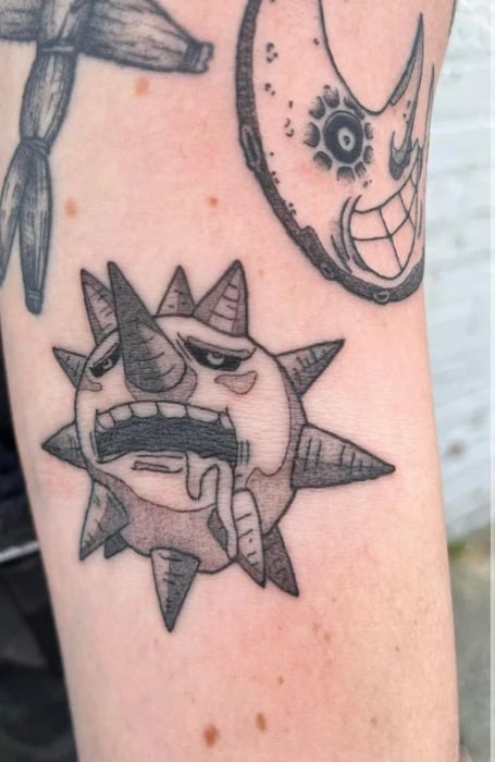 Soul Eater Sun And Moon Tattoo