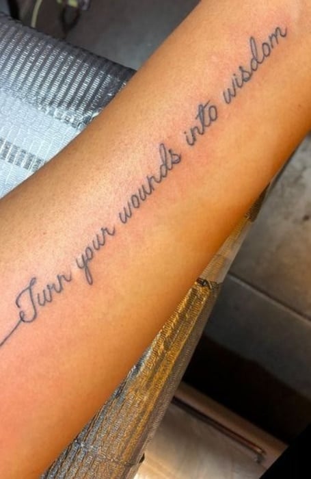 85 Quote Tattoos About Life Love And Strength 2023