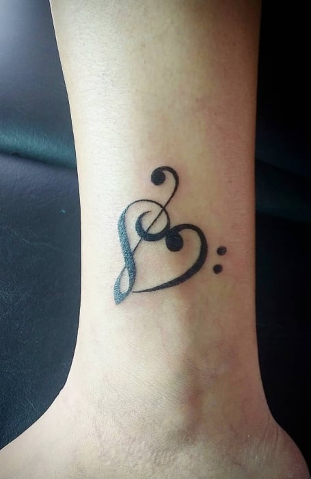 Tattoos With Music Symbols