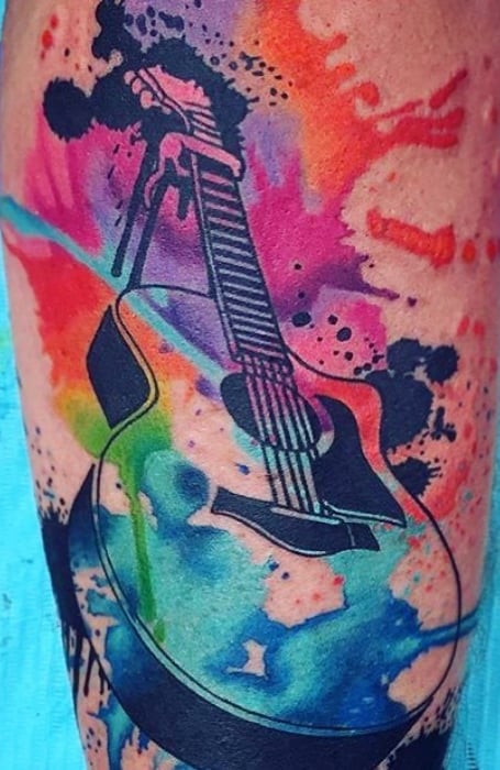 71 Splendid Guitar Tattoos On Forearm  Tattoo Designs  TattoosBagcom