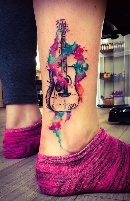 Watercolor Tattoos Music