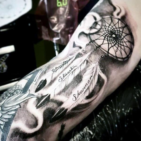 Dream Catcher Tattoo Sleeve