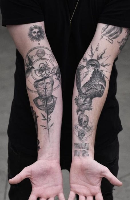 100 Cool Patchwork Tattoo Ideas 2023  The Trend Spotter