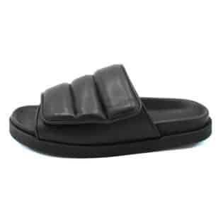 Gia Borghini Gia 3 Padded Slides Black Shoes Gia Borghini 529531