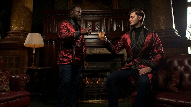 Mens Smoking Jacket