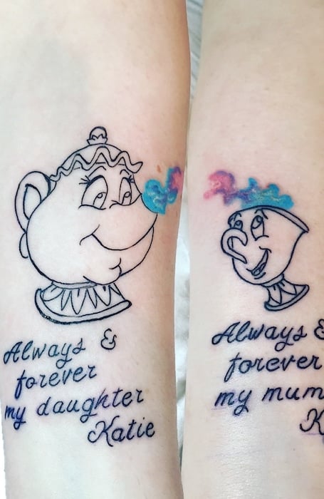 Mother Daughter Quote Tattoo