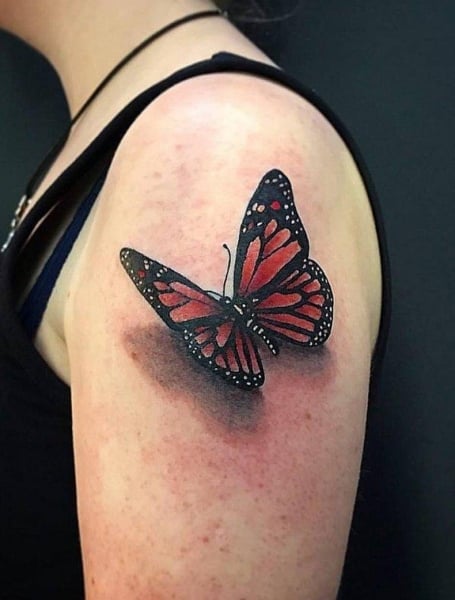 3d Butterfly Tattoo (3)