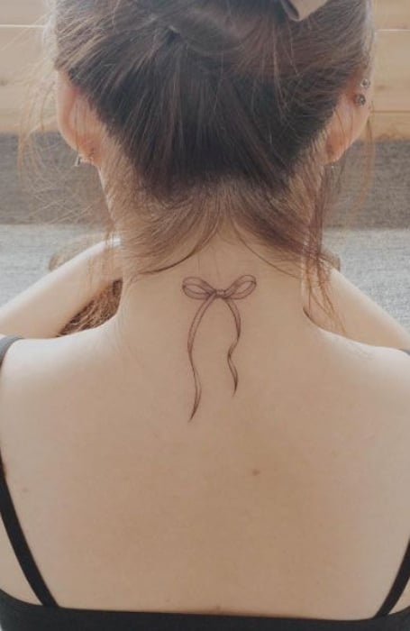 80 Cute Neck Tattoos For Girls 2023  Side  Back Designs