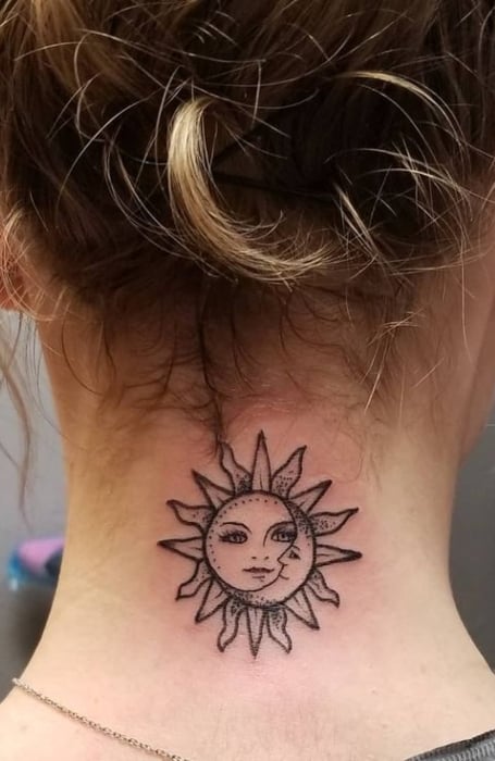 83 Cute Neck Tattoos For Women