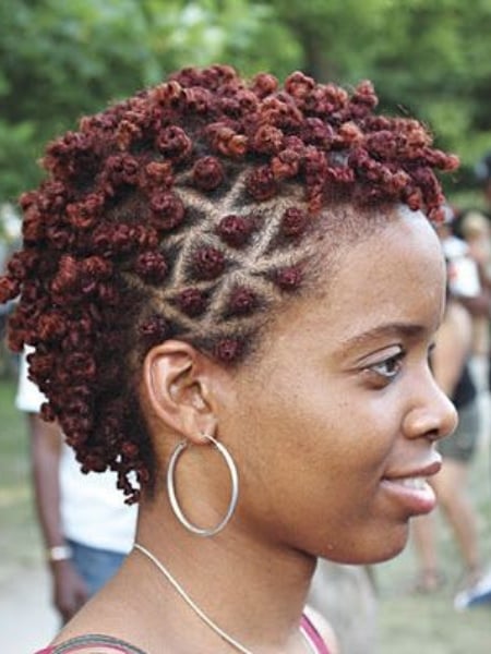 Bantu Knots On Short Thin Hair