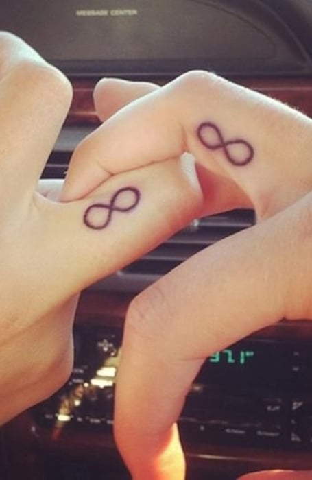 Best Friend Infinity Tattoos