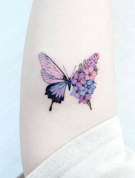 Aggregate 98 about flying butterfly tattoo super cool  indaotaonec