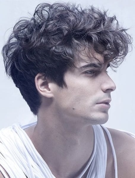 Fluffy Hairstyles for men