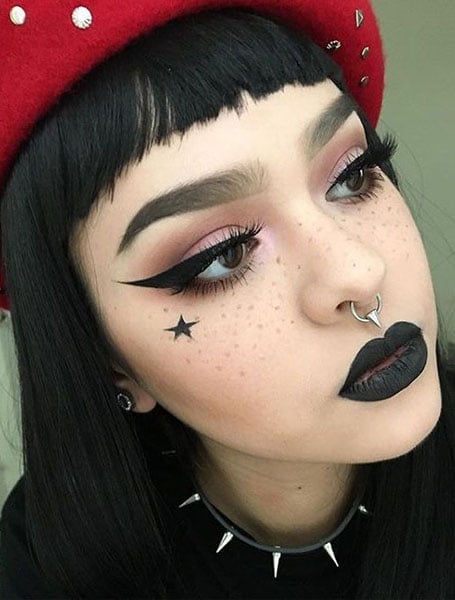 Gothic Egirl Makeup