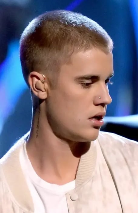 Justin Bieber Buzz Cut