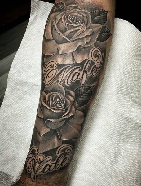 Name Rose Tattoo (1)