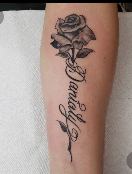 Name Rose Tattoo