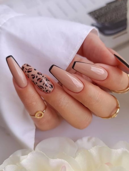 Nude Animal Print