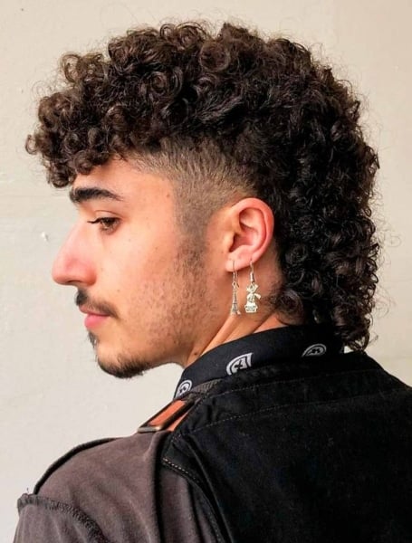 Perm men's hairstyles