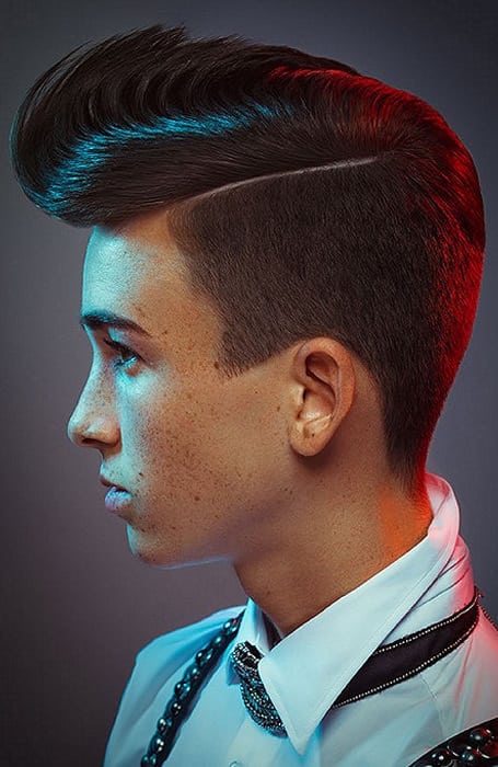 Messy Pompadour  Mens Hair Tutorial  Hairstyle  YouTube