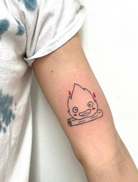 Small Anime Tattoos (1)