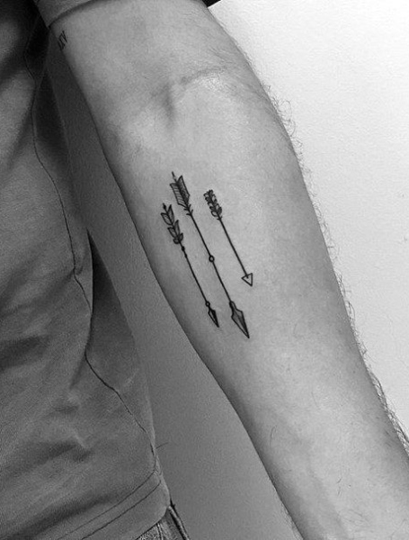 Small Arrow Tattoos