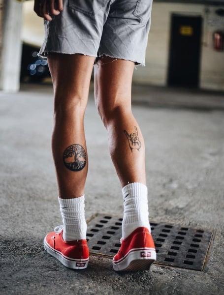 Small Calf Tattoos