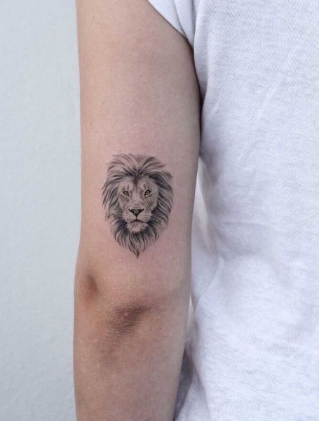 Small Lion Tattoos