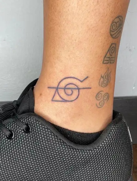 Small Naruto Tattoos